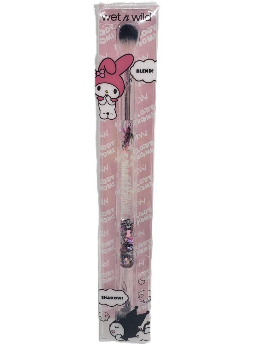 Wet-n-Wild x Sanrio MY MELODY & KUROMI Dual Shadow and Blend Makeup Brush 2020